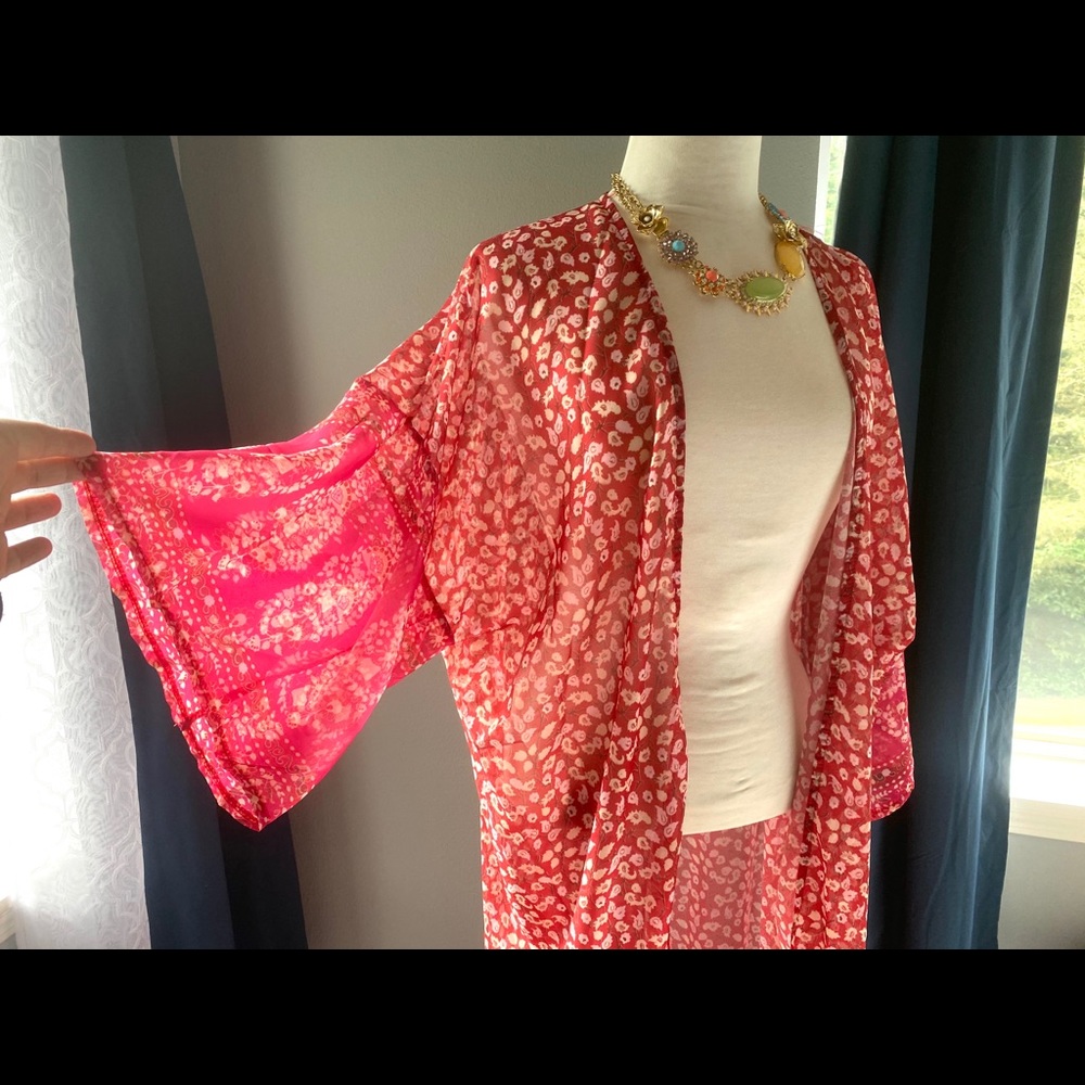 🎉host pick🎉Stunning floral kimono duster - Picture 5 of 5